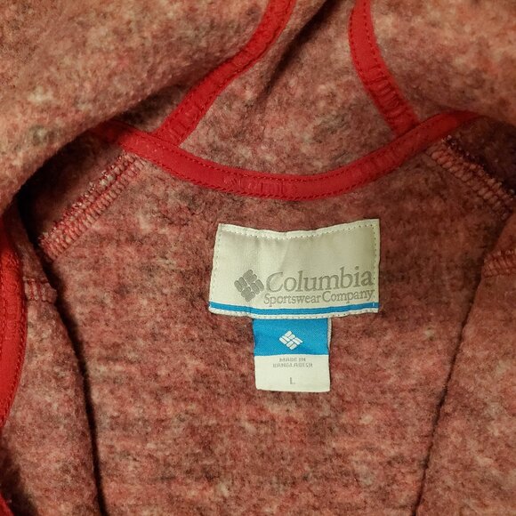 Columbia Knit Full Zip Sweater Womens Large - Picture 3 of 6